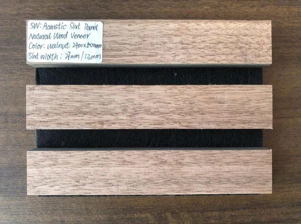Soundproof Wall Panels MDF Acoustic Slatted Wall