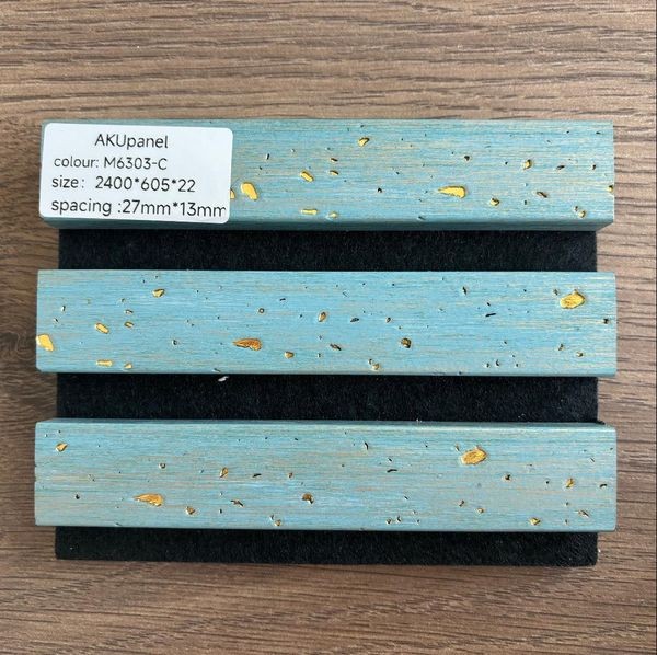 Soundproof Wall Panels MDF Acoustic Slatted Wall